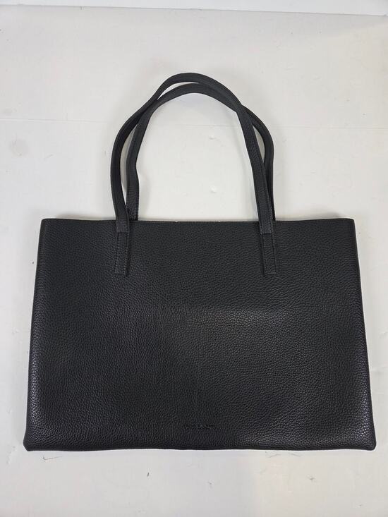 Vince Camuto Handbags - Vince Camuto Pebbled Black Leather Tote Shoulder Bag Purse